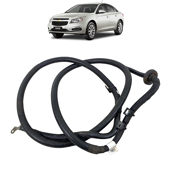 Chicote Cabo Negativo Bateria Chevrolet Cruze 2016 a 2022