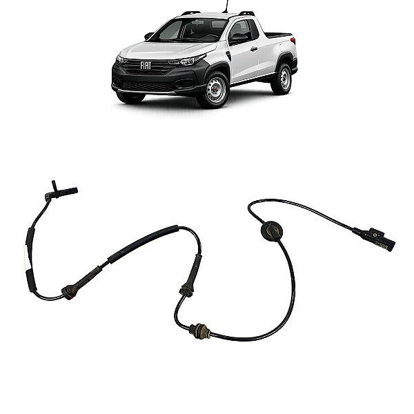 Sensor Abs Dianteiro Fiat Strada  2021 2022 a 2024