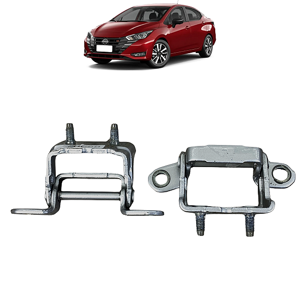 Par Dobradiça Tampa Traseira Nissan Versa 2016 2017 2018