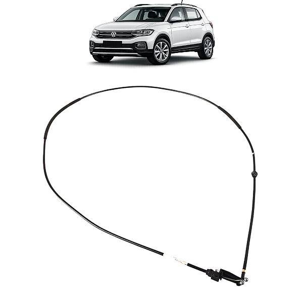 Cabo Abertura Capô VW T-Cross 2019 2020 2021 2022 a 2025