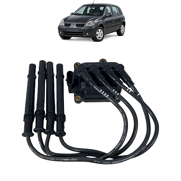 Bobina Ignição Renault Clio 1.0 16V 2005 2006 2007 a 2016