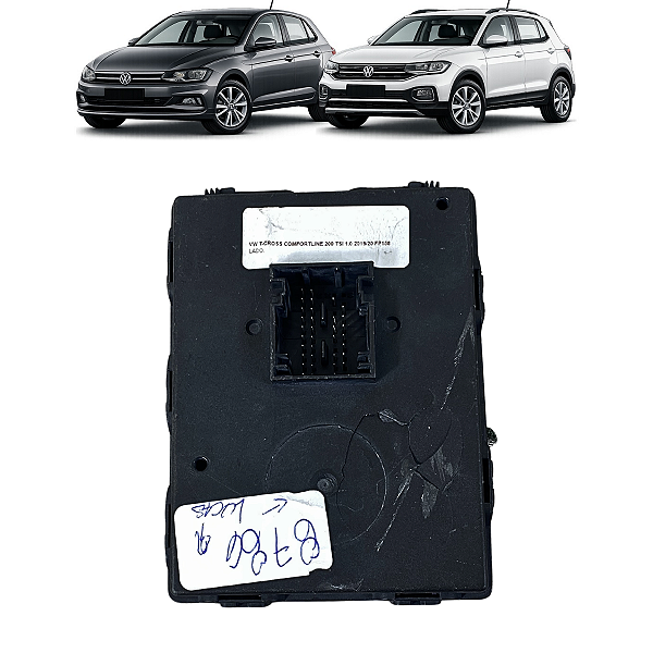Modulo Keyless T-Cross Polo 2019 2020 2021  2024 C/Detalhe