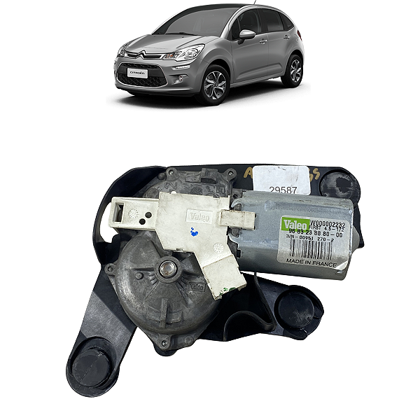 Motor Limpador  Traseiro Citroën C3 Aircross 2011 a 2021