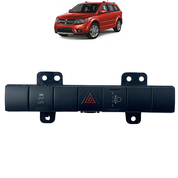 Botão Comando Alerta Painel Dodge Journey 2009 2010