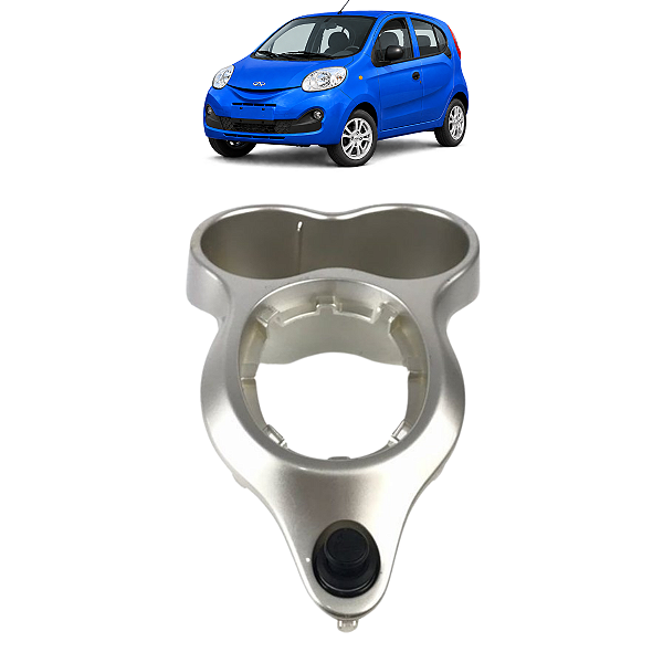 Moldura Porta Copos Chery New QQ 2018 C/Detalhe