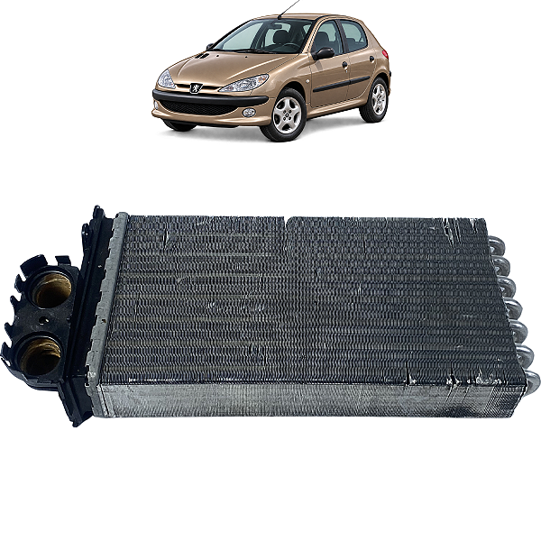 Radiador Ar Quente Peugeot 206 1.0 16V 2003 2004 2005 a 2009