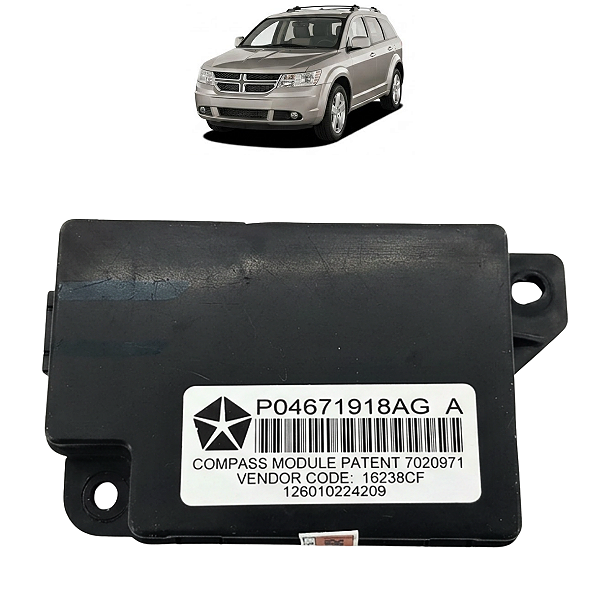 Módulo Navegação GPS Dodge Journey 2.7 V6 2010  2011