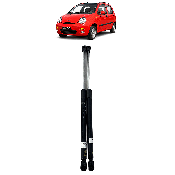 Par Amortecedor Porta Malas Chery QQ 1.1 2010 2011 a 2014