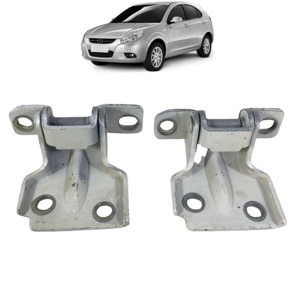 Par Dobradiça Traseira Esquerda Jac J3 2011 2012 2013 2014