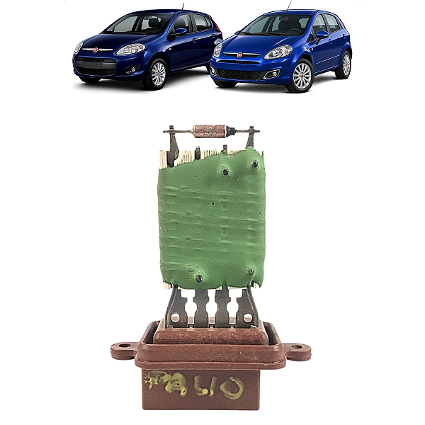 Resistencia Ar Condicionado Fiat Punto Palio 2011 a 2019