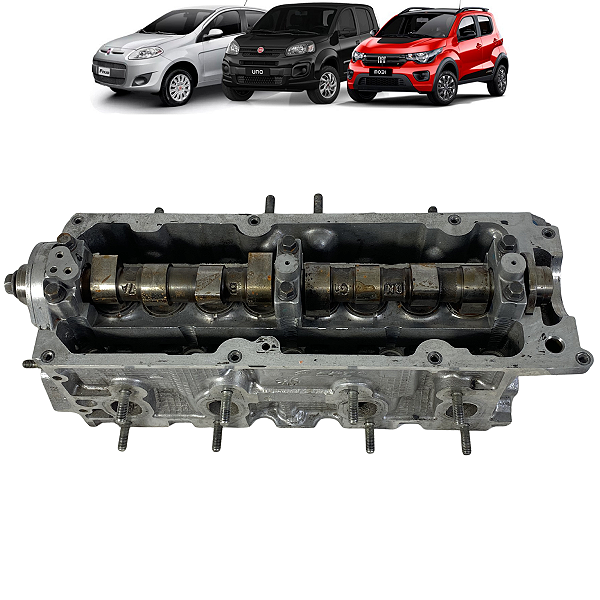 Cabecote Fiat Mobi Uno Palio Fire Evo 1.0 4cc 2017 a 2024