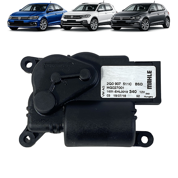Atuador Ar Quente Frio Polo Virtus T-Cross 2020 2021 2022