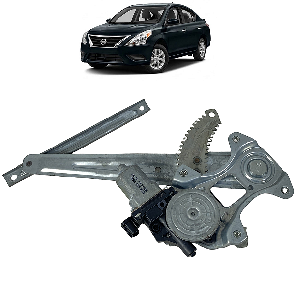 Maquina Vidro Traseiro Esquerdo Nissan Versa 2015 a 2018