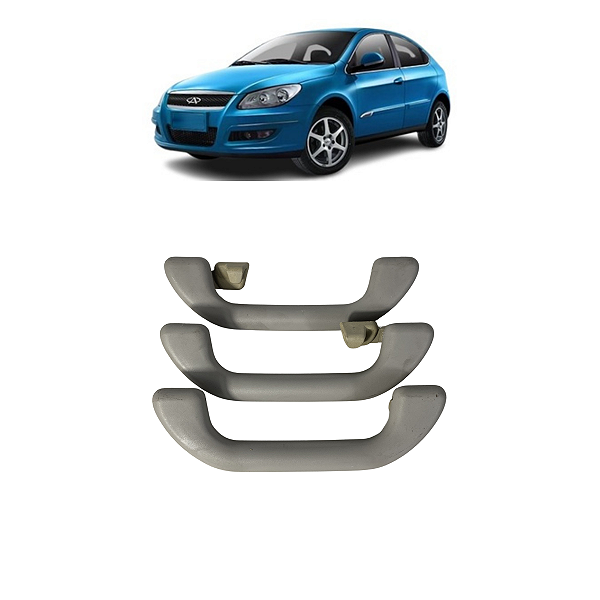 Kit Alça De Teto Chery Cielo 1.6 2010 2011 2012 2013 2014