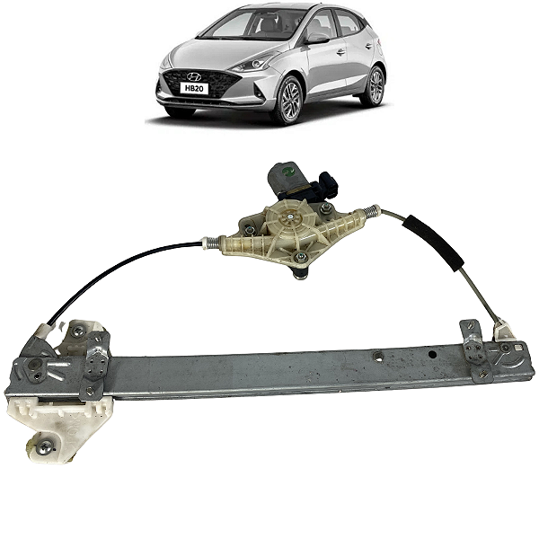 Máquina Vidro Dianteira Esquerda Hyundai HB20 2012 a 2019