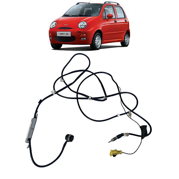 Chicote Antena Radio Chery New Qq 2015 2016 2017 2018 2019