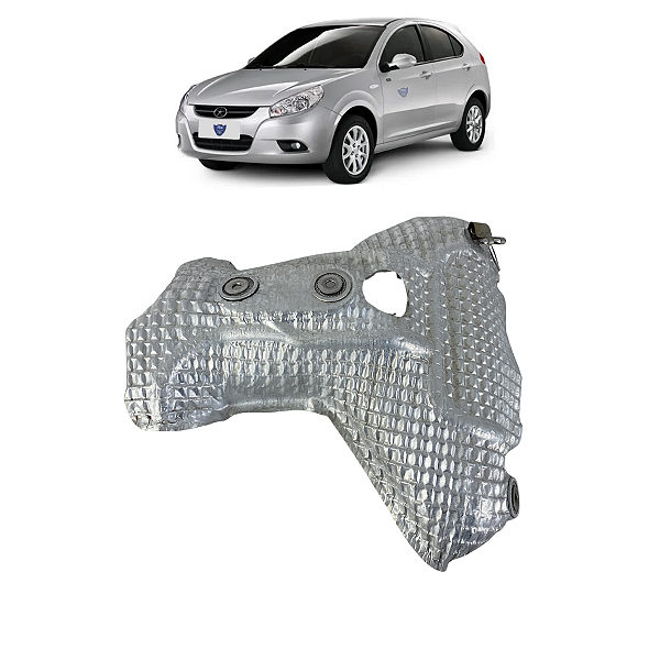 Defletor Calor Coletor Escapamento Jac J3 2011 2012 a 2014