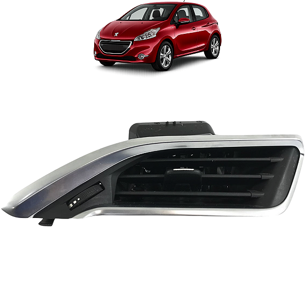 Difusor de Ar Direito Painel Peugeot 208 2008 2013 a 2019