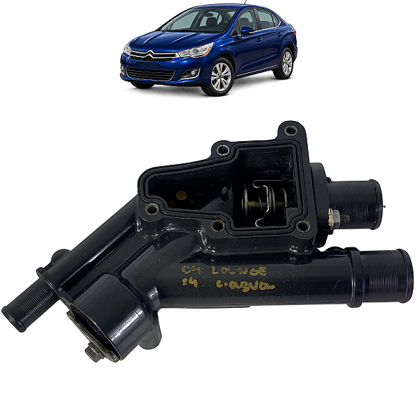 Carcaça Válvula Termostática Citroen C4 Lounge 2014 a 2019
