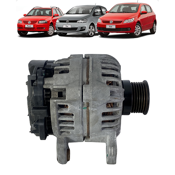 Alternador VW Gol Fox Parati G3 G4 1.0 1.6 1997 1998 a 2005