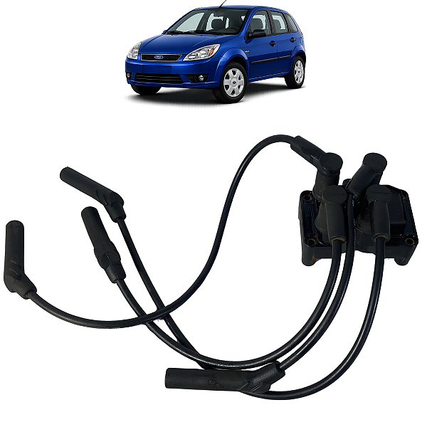 Bobina De Ignição Ford Fiesta 2006 2007 2008 2009 a 2014