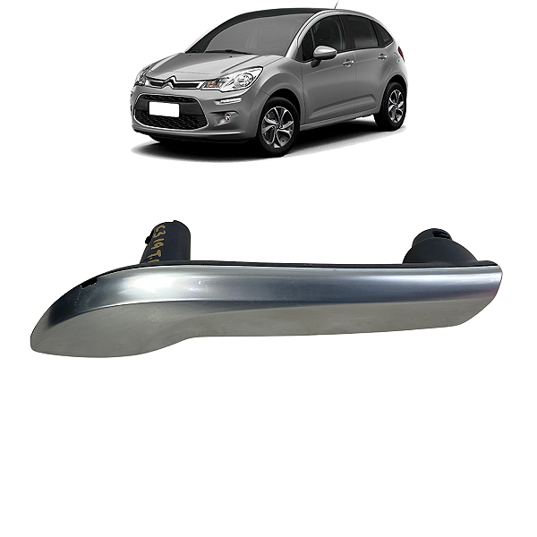 Puxador Porta Traseira Direita Citroën C3 2013 a 2019