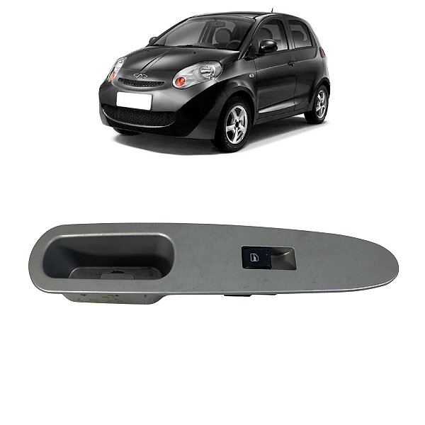 Botão Moldura Vidro Dianteiro Direito Chery S18 2011 a 2012