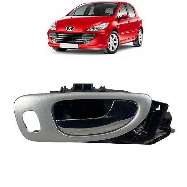 Maçaneta Interna Traseira Direita Peugeot 307 1.6 2011 2012