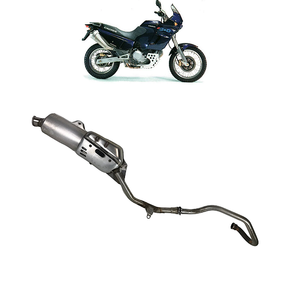 Escapamento Direito Cagiva Canyon 500 1999 2000 2001 2002