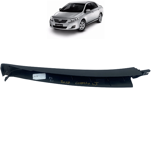 Moldura Porta Traseira Direita Toyota Corolla 2020 a 2025