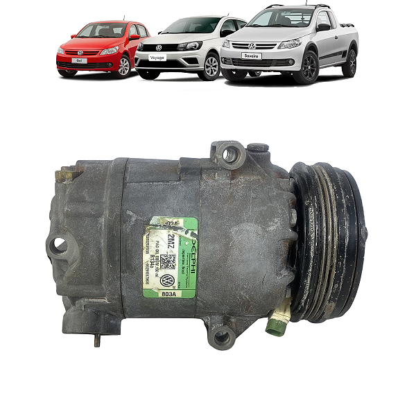 Compressor Ar Condicionado VW Fox CrosFox SpaceFox 2015-2021
