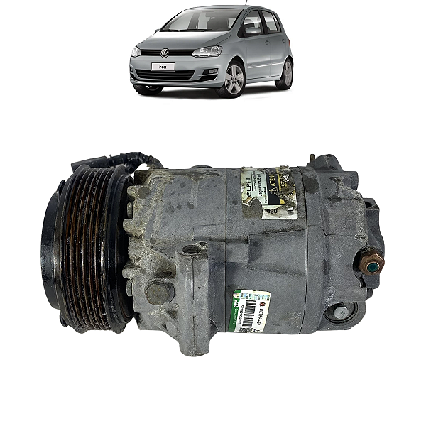 Compressor Volkswagen Linha Fox Polo Gol 1.0 1.6 2003 A 2014