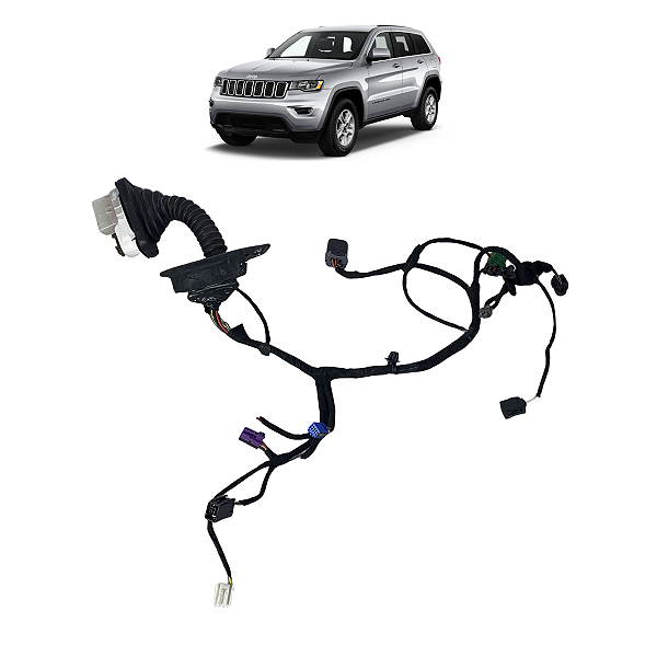 Chicote Porta Dianteira Direita Jeep Cherokee 2016 2017 2018