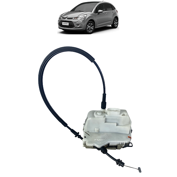 Fechadura Traseira Esquerda Citroën C3 1.4 2011 2012 2013