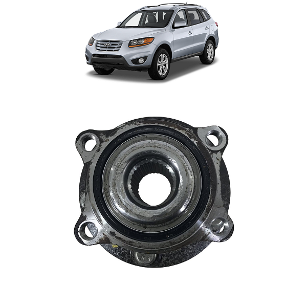 Cubo Roda Traseiro Esquerdp Hyundai Santa Fe 2010 2011 2012