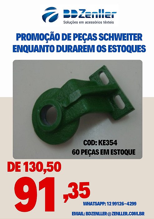 COTOVELO DA REGUA GUIA DO PANTOGRAFO SEM MOLA