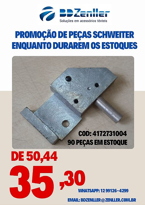 SUPORTE DO CONJUNTO DA FAQUINHA CORTA NÓ