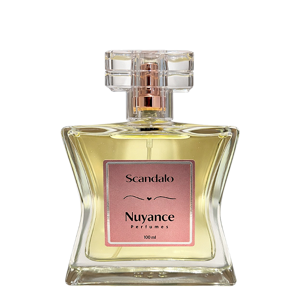 Perfume Scandalo Nuyance (Inspiração Scandal Jean Paul) 100ml