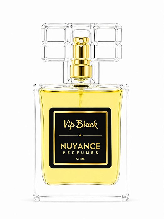 Perfume Vip Black Nuyance (Inspiração 212 Vip Black) 50ml
