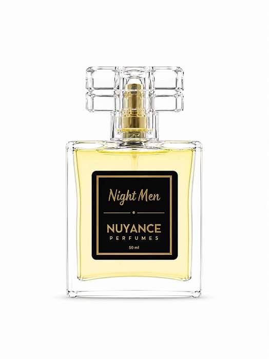 Perfume Night Men Nuyance (Inspiração Ch Men Carolina Herrera) 50ml