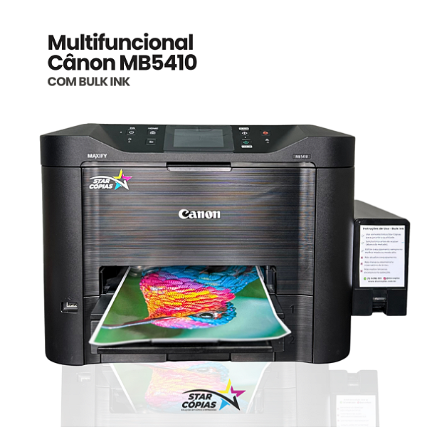 Multifuncional Canon MAXIFY MB5410 | Com Bulk-Ink