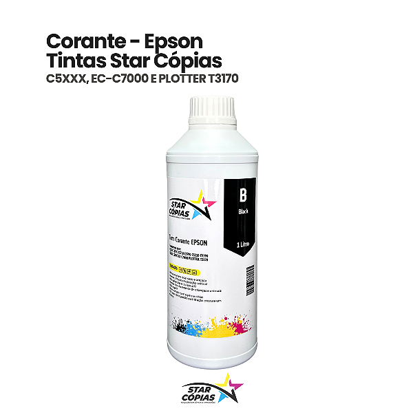 Tinta Star Cópias Corante Epson – 1 Litro