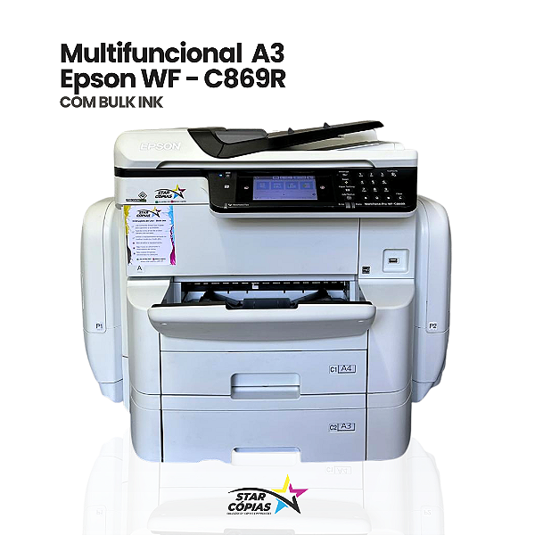 Epson WorkForce Pro C869R A3 | Com Bolsas de Tinta