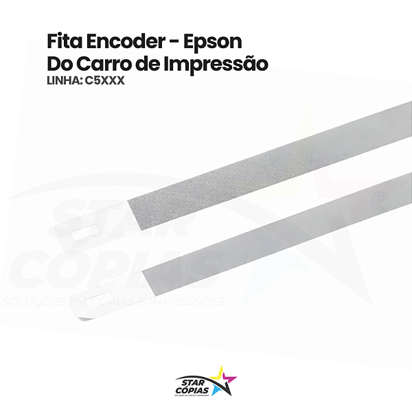 Fita Encoder do Carro de Impressão Original Epson | WorkForce Pro C5290 / C5790 / C5390 / C5810