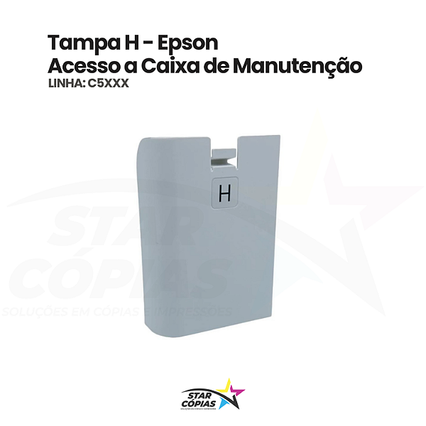 Tampa H da Caixa de Manutenção Original Epson | WorkForce Pro C5290 / C5790 / C5390 / C5810
