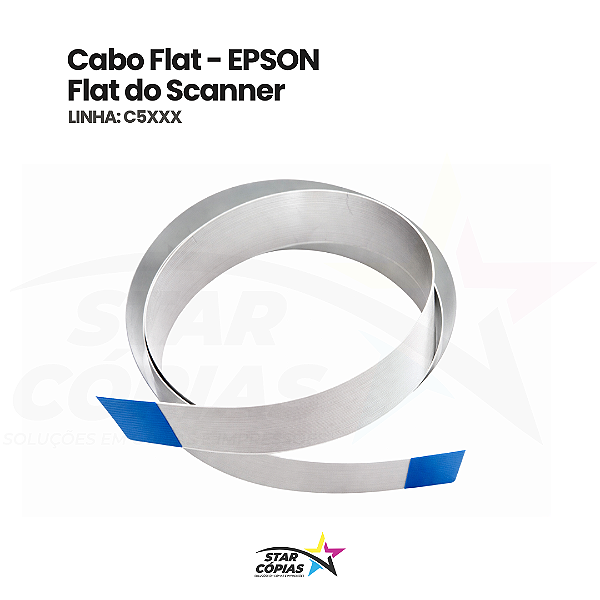 Cabo Flat do Scanner Original Epson | WorkForce Pro C5290 / C5790 / C5390 / C5810