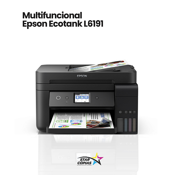 Multifuncional Epson EcoTank L6191 | A4 Wi-Fi Duplex - REVISADA