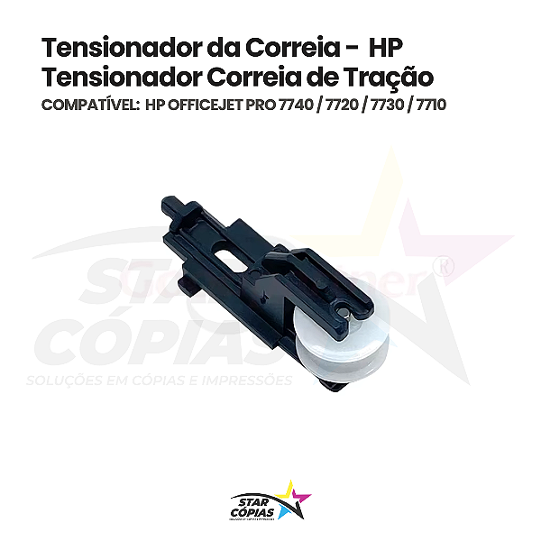 Tensionador da Correia do Carro para HP OfficeJet Pro 7740 / 7720 / 7730 / 7710