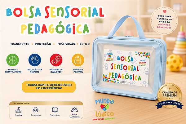 BOLSA SENSORIAL PEDAGÓGICA MODELO 2