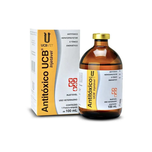 Antitóxico Ucb Injetável 100Ml Único